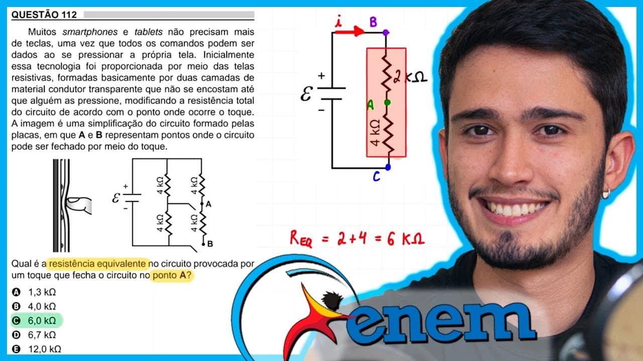 Thumbnail: ENEM 2018 - Muitos smartphones e tablets não precisam mais de teclas, uma vez que todos os comandos