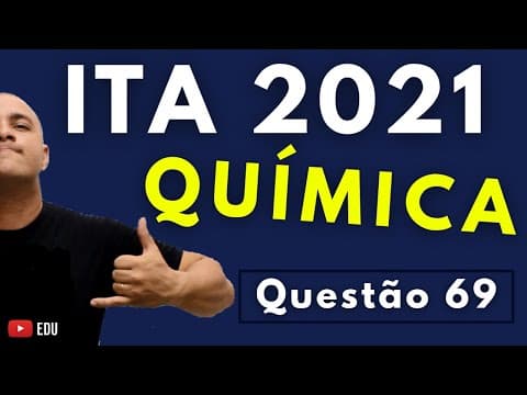 Thumbnail da aula: ITA 2022 - Questão 68 - QUÍMICA - 1ª Fase - Tema: GEOMETRIA MOLECULAR