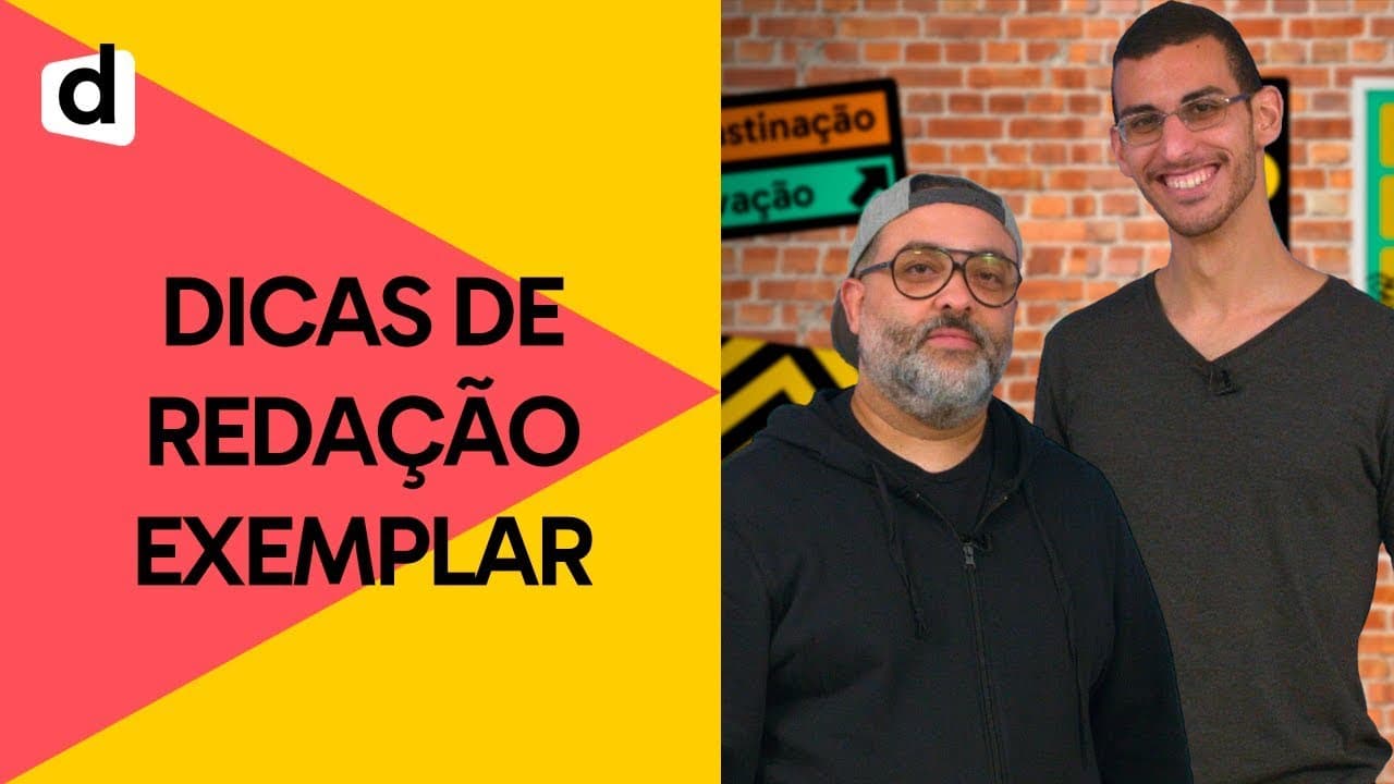 Thumbnail: REDAÇÃO ENEM: DICAS DE QUEM FEZ UMA REDAÇÃO EXEMPLAR | PLANTÃO DESCOMPLICA