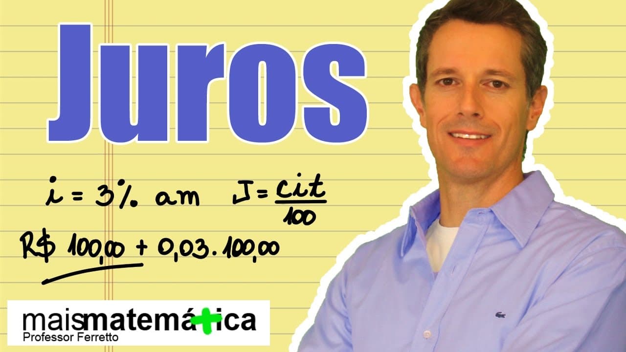 Thumbnail: Questão 6: Juros