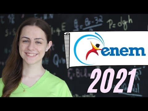 Thumbnail da aula: Exercício Enem 2021 - Na montagem de uma cozinha para um restaurante, a escolha do material correto
