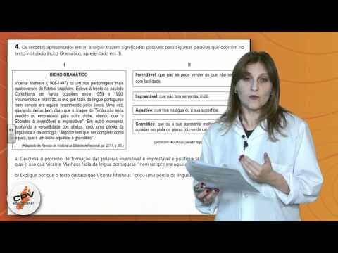 Thumbnail da aula: Língua Portuguesa - Unicamp 2012 - 2ª fase - 4 a 6