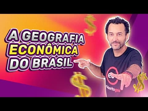Thumbnail da aula: GEOGRAFIA ECONÔMICA DO BRASIL | AULA COMPLETA | JeanGrafia