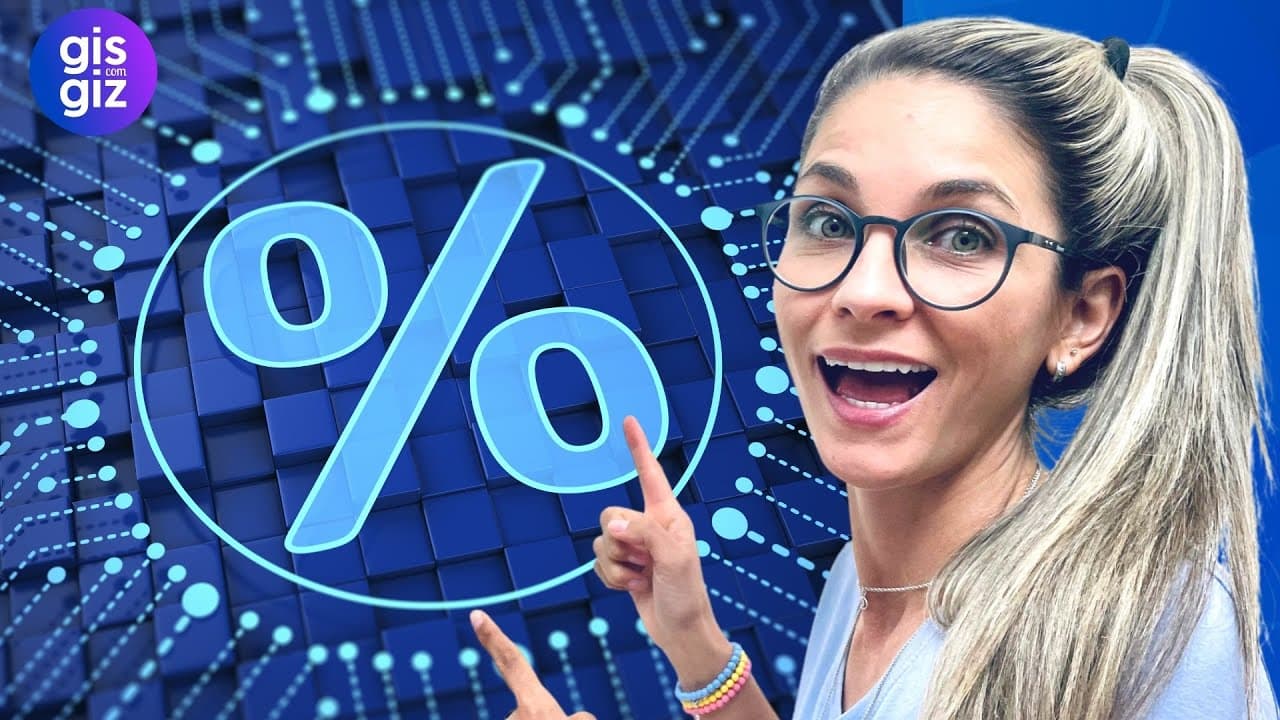 Thumbnail: PORCENTAGEM EXERCÍCIOS  | \Prof. Gis/