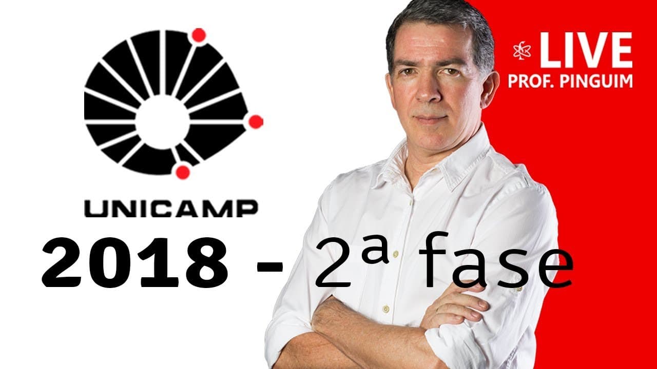 Thumbnail: RESOLUÇÃO - Unicamp 2018 2ª Fase