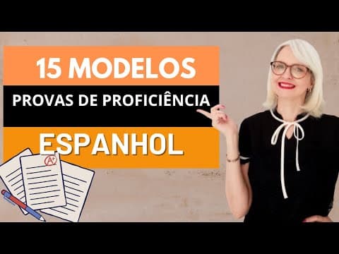 Thumbnail da aula: MODELOS DE PROVAS DE PROFICIÊNCIA EM ESPANHOL - GRATUITO