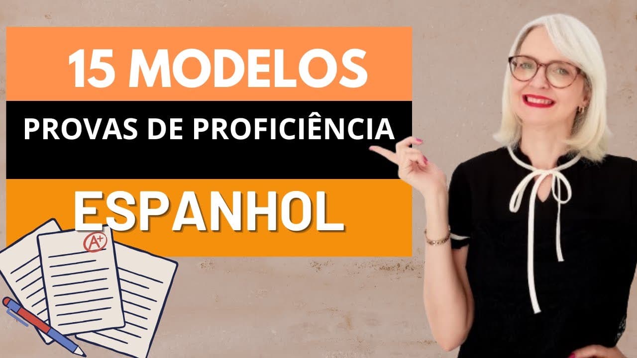 Thumbnail: MODELOS DE PROVAS DE PROFICIÊNCIA EM ESPANHOL - GRATUITO