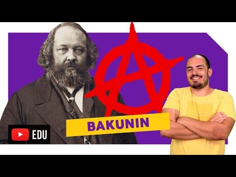Thumbnail da aula: Mikhail Bakunin | Deus e o Estado