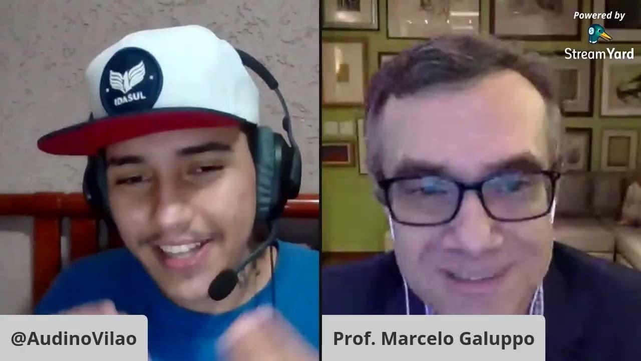 Thumbnail: A Filosofia da Gratidão! Feat. Prof. Dr. Marcelo UFMG