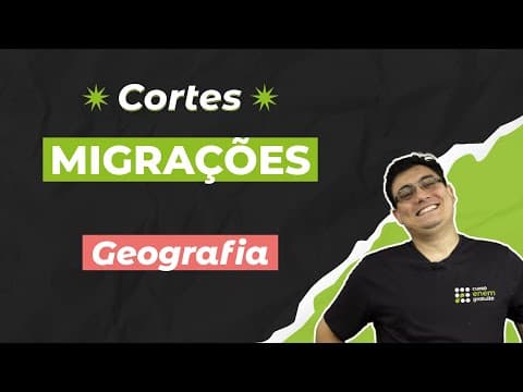 Thumbnail da aula: CORTES DOS AULÕES ENEM 2025: Migrações | Geografia | Raphael Carrieri