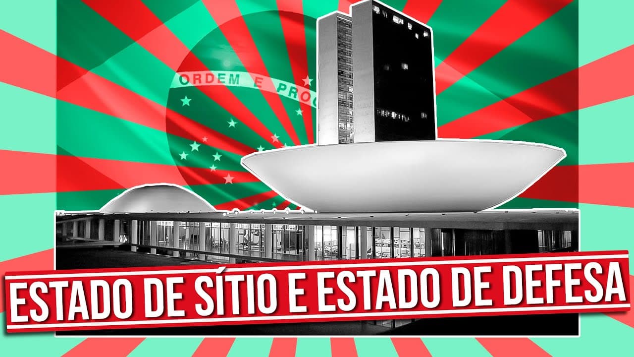 Thumbnail: O QUE É ESTADO DE SÍTIO E ESTADO DE DEFESA?