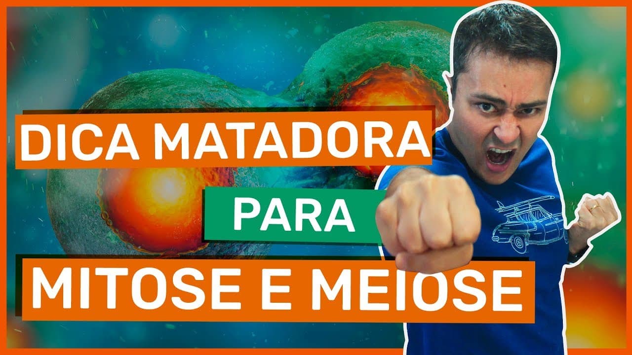 Thumbnail: Dica MATADORA para MITOSE e MEIOSE