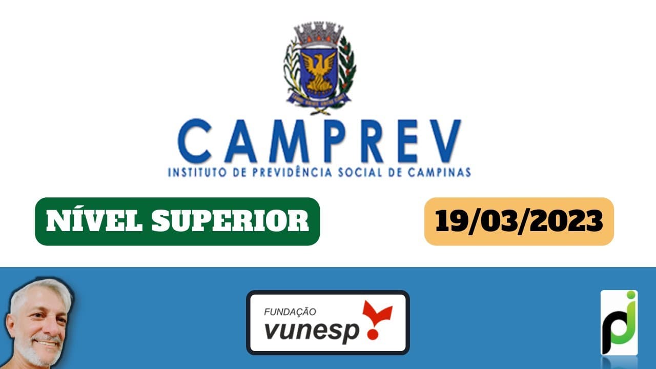 Thumbnail: QUESTÃO 13 - CAMPREV 2023 – NÍVEL SUPERIOR