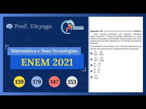 Thumbnail da aula: Uma pessoa produzirá uma fantasia utilizando como materiais: 2 tipos de tecidos diferentes e 5 tipos