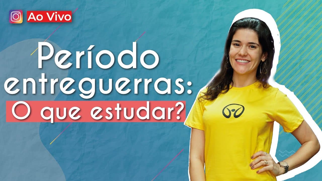 Thumbnail: AO VIVO | Período entreguerras: O que estudar? - Brasil Escola