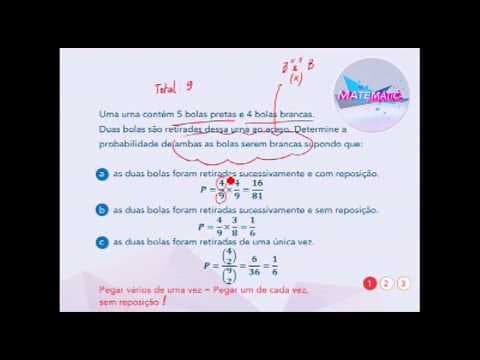 Thumbnail da aula: Matemática: Probabilidade - tipos de extração - ENEM | QG Resolve
