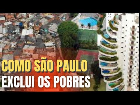 Thumbnail da aula: Separando pobres dos ricos | Geografia Urbana | O que é Gentrificação | Segregação |