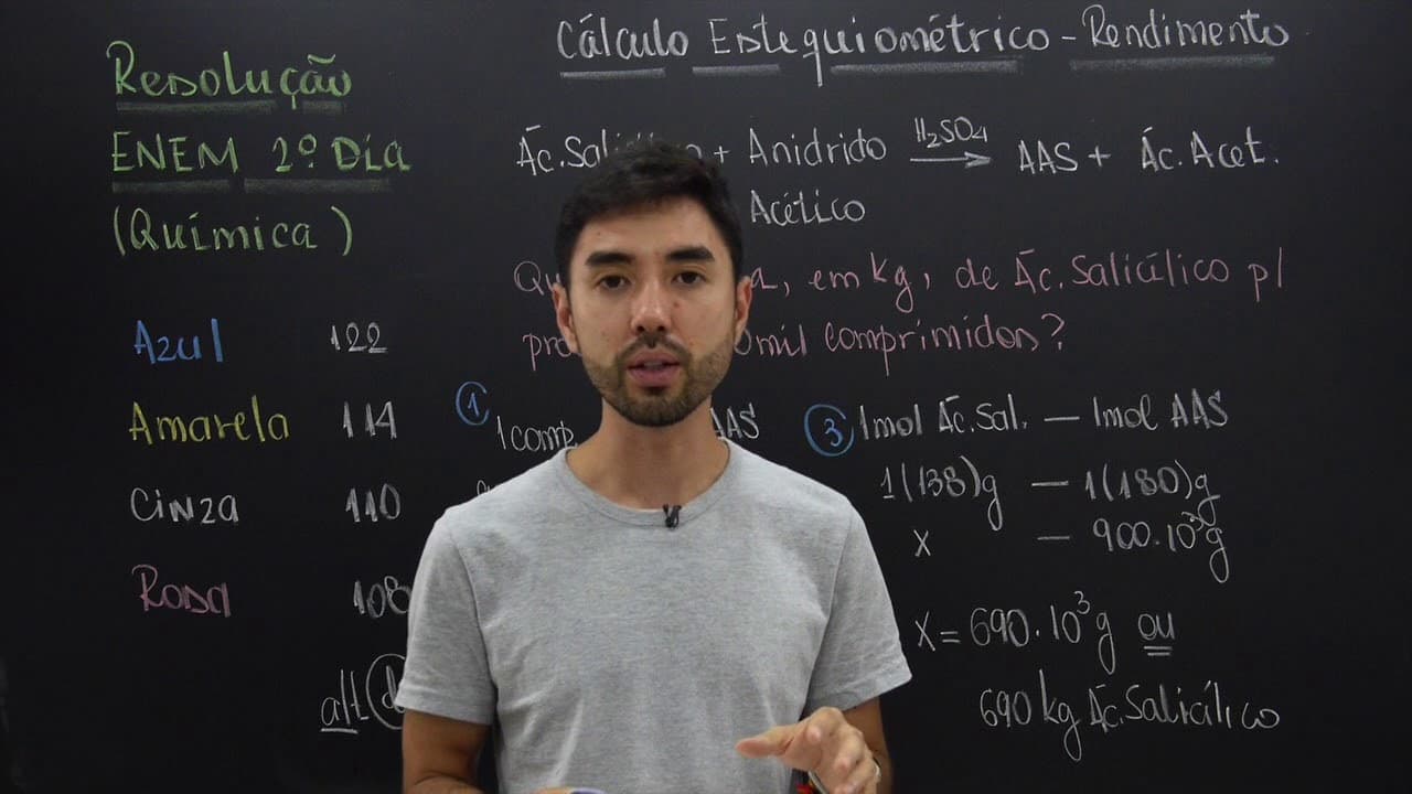 Thumbnail: ENEM 2017 - Questão 114 de Química (Caderno Amarelo)