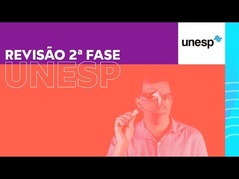 Thumbnail da aula: UNESP 2010 - Segunda Fase - Revisão UNESP 2021 - Física - Professor Pinguim