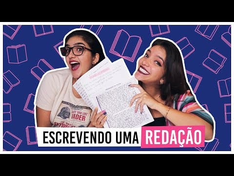 Thumbnail da aula: FILMEI MINHA IRMÃ ESCREVENDO REDAÇÃO! (ELA PASSOU EM MEDICINA) - Débora Aladim