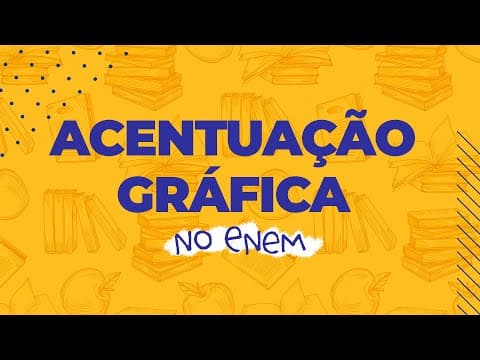Thumbnail da aula: Acelere no ENEM - Acentuação Gráfica