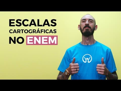 Thumbnail da aula: Escalas Cartográficas no Enem - Brasil Escola