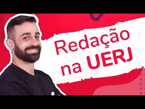 Thumbnail da aula: REDAÇÃO NA UERJ | Dica Nota 1000 | Prof. Felipe Moraes