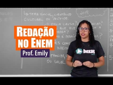 Thumbnail da aula: Língua Portuguesa - Redação no Enem