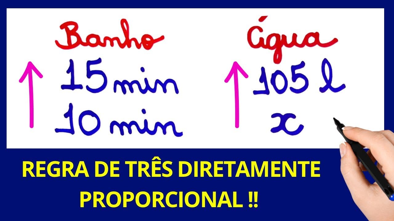 Thumbnail: 🤯😱TUDO QUE VOCÊ PRECISA SABER !!! REGRA DE TRÊS SIMPLES!!!  Matemática básica todo dia.📚🚀