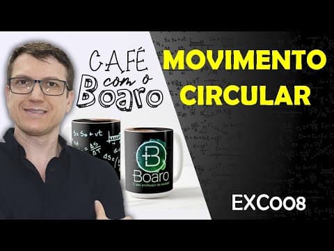 Thumbnail da aula: MOVIMENTO CIRCULAR - Cinemática - EXERCÍCIOS para REVISÃO de FÍSICA - EXC008