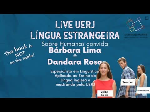 Thumbnail da aula: Inglês e o vestibular da UERJ 2021 com Bárbara Lima e Dandara Rosa