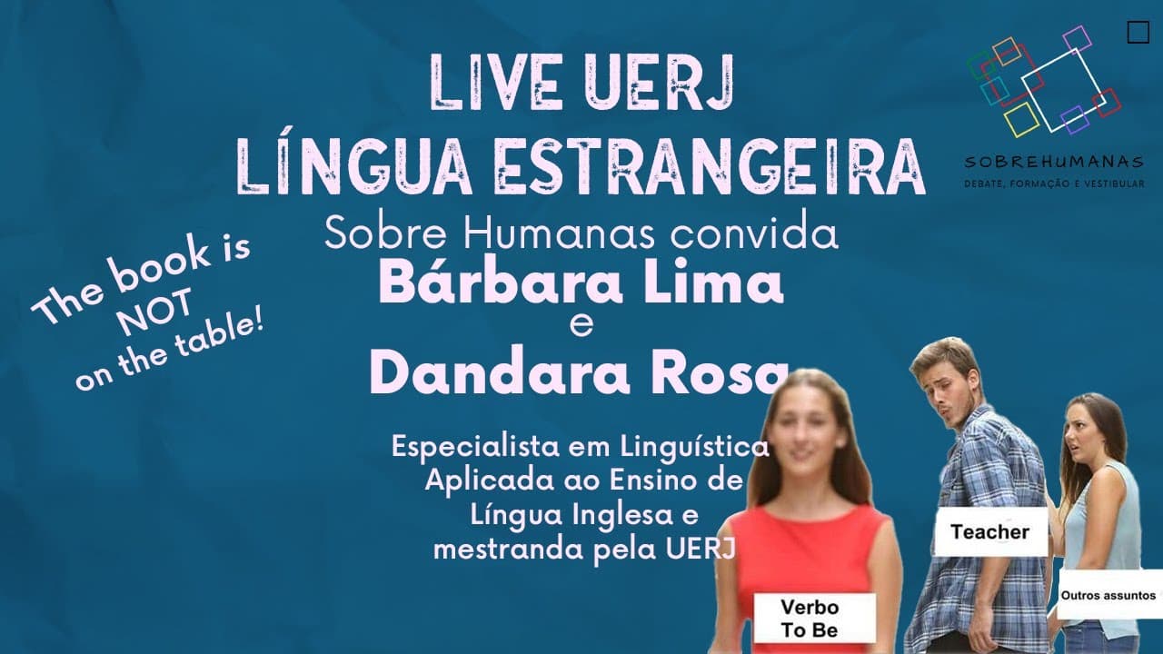Thumbnail: Inglês e o vestibular da UERJ 2021 com Bárbara Lima e Dandara Rosa