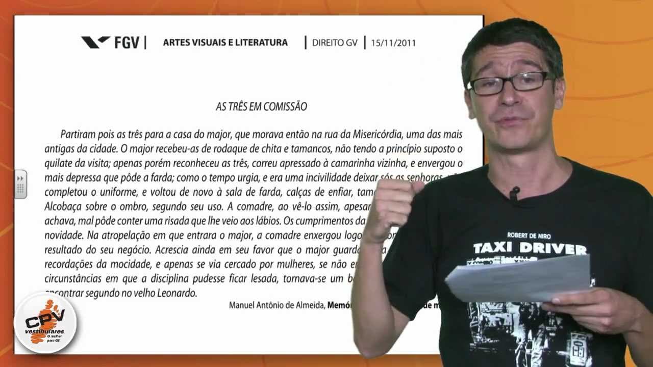 Thumbnail: Artes Visuais e Literatura - FGV Direito 2012