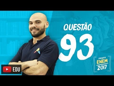 Thumbnail da aula: Enem 2016 - Linguagens | Questão 93 - Inglês (Caderno Rosa)