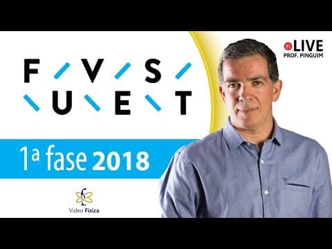 Thumbnail da aula: Fuvest 2018 primeira fase - V 02 Câmeras digitais, como a esquematizada na figura