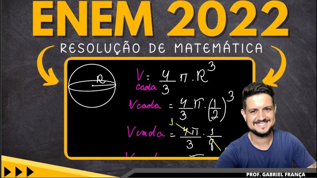 Thumbnail: Enem 2022 - GEOMETRIA - Peças metálicas de aeronaves abandonadas em aeroportos serão