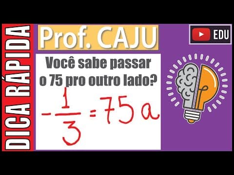 Thumbnail da aula: ⚡️DICA RÁPIDA ⚡️ Você consegue "passar" dividindo pro outro lado? 🤔