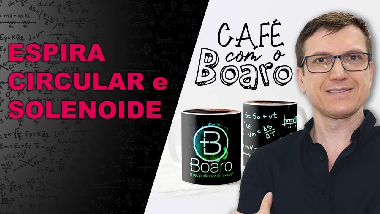 Thumbnail: ESPIRA CIRCULAR e SOLENOIDE - Eletromagnetismo - EXERCÍCIOS para REVISÃO de FÍSICA - EXC044