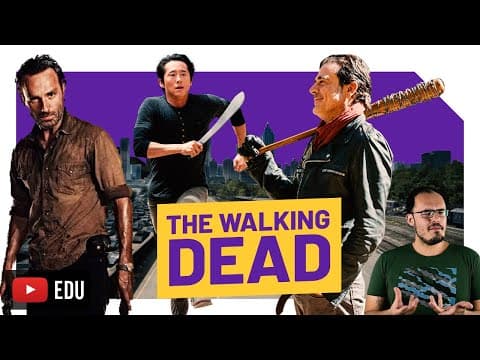 Thumbnail da aula: The Walking Dead e a Filosofia | George Romero, Jusnaturalismo, Juspositivismo, Homem Mau e a Morte
