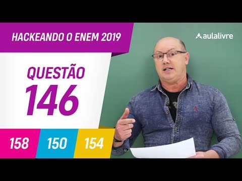 Thumbnail da aula: Enem 2019 | Matemática: Juros Compostos  | Questão 146 (Cinza)