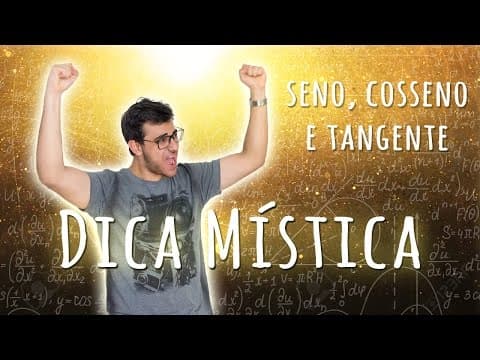 Thumbnail da aula: COMO DECORAR OS SINAIS (+/-) DO SENO, COSSENO E TANGENTE | Exatas Exatas