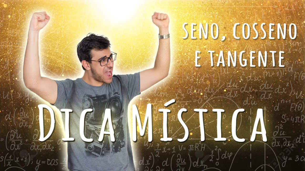Thumbnail: COMO DECORAR OS SINAIS (+/-) DO SENO, COSSENO E TANGENTE | Exatas Exatas
