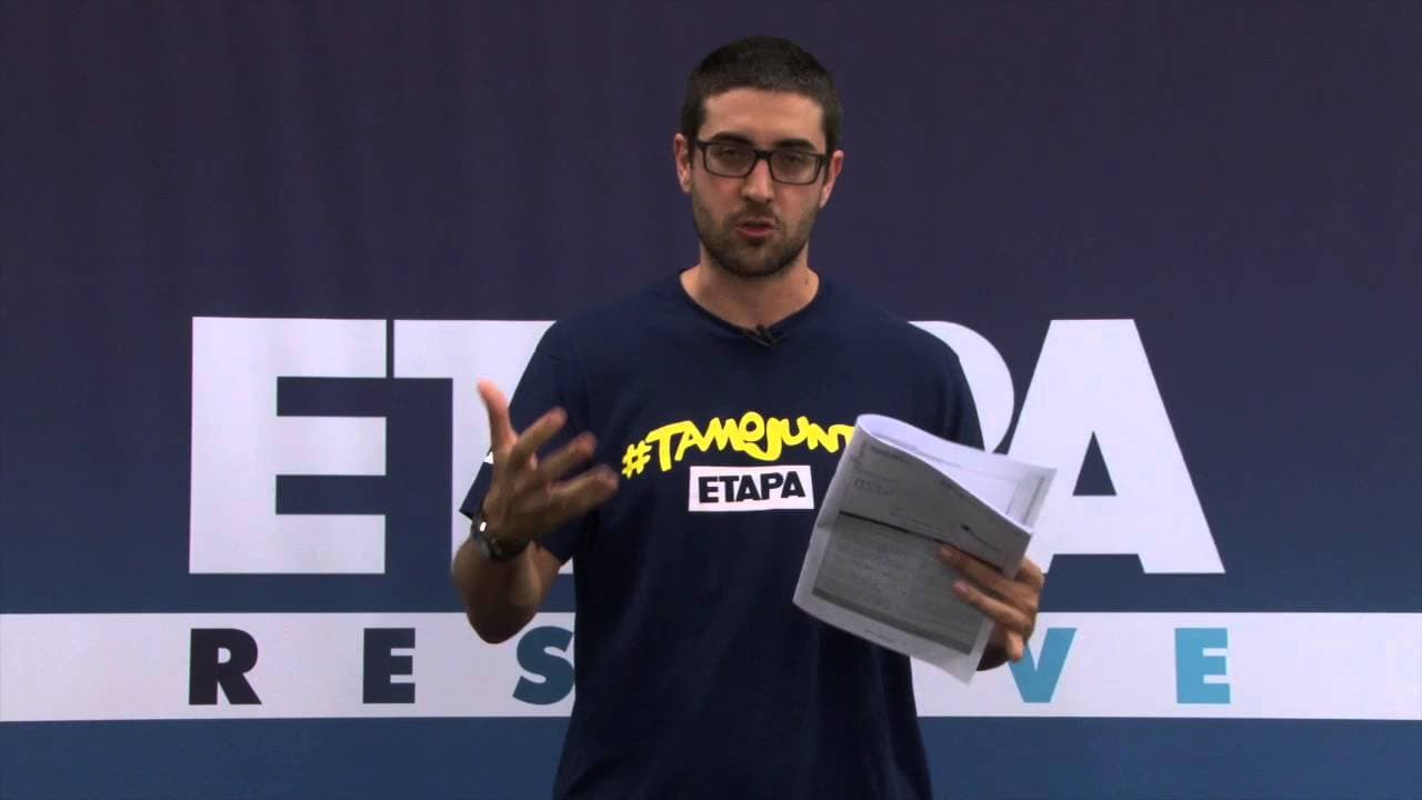 Thumbnail: FUVEST 2016 - 2ª Fase - 3º Dia - Biologia - Profº Caio - ETAPA Resolve