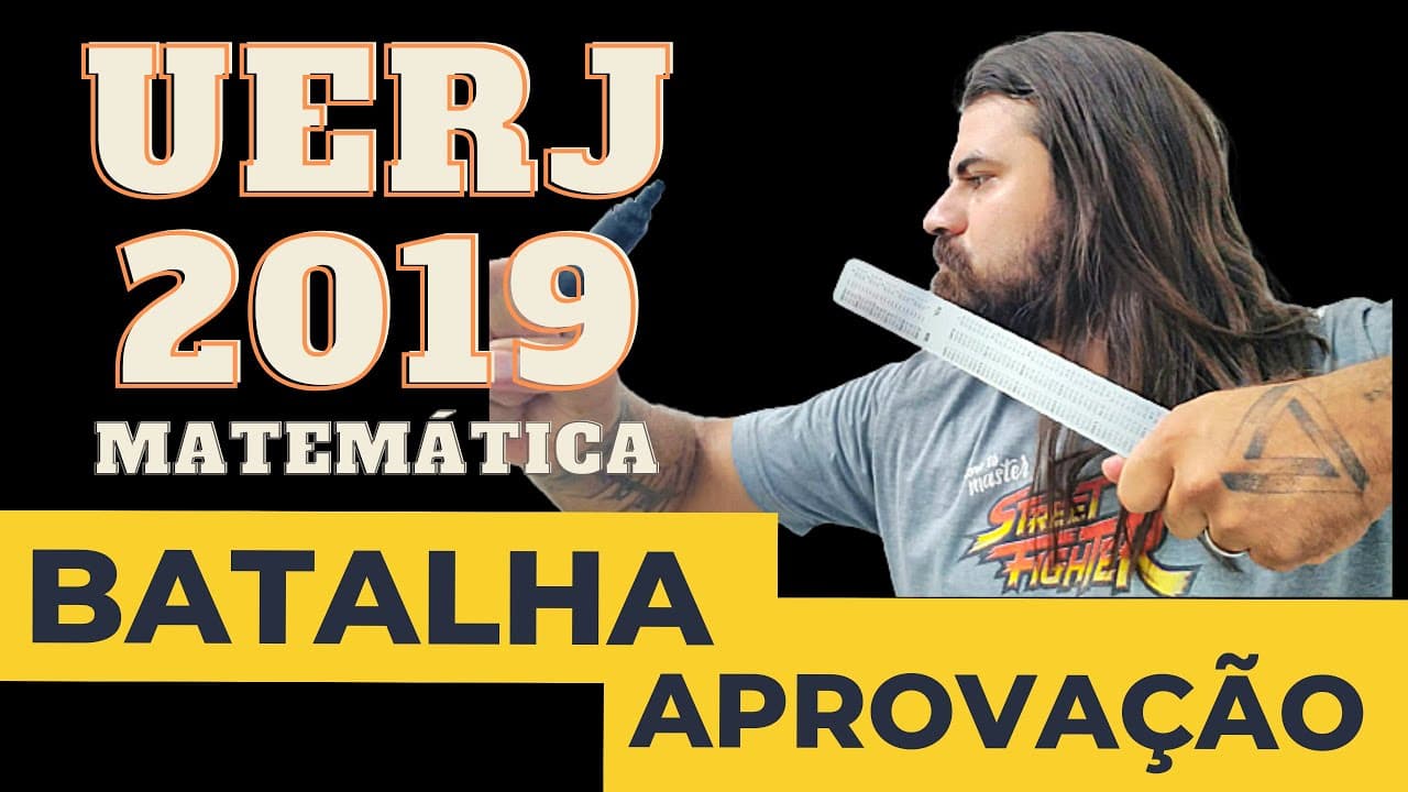 Thumbnail: UERJ 2019 - Prova Resolvida Matemática