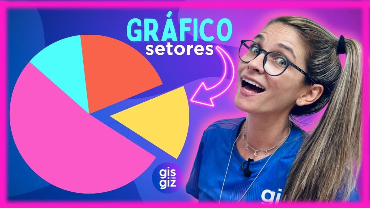 Thumbnail: GRÁFICO DE SETORES  | GRÁFICO DE PIZZA | ESTATÍSTICA