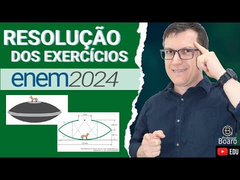Thumbnail da aula: ENEM 2024 RESOLUÇÃO dos EXERCÍCIOS – (QUESTÃO 110 Caderno VERDE) Mirascópio 3D: produtor de ilusão i