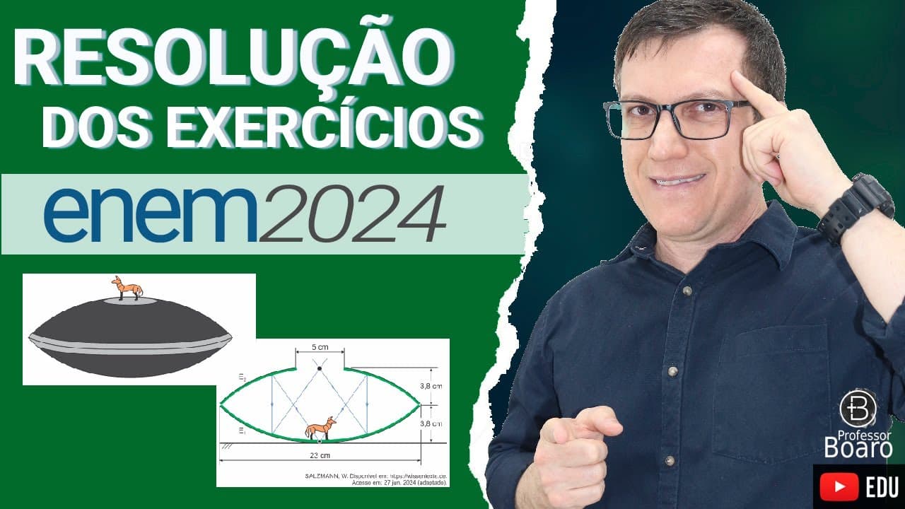 Thumbnail: ENEM 2024 RESOLUÇÃO dos EXERCÍCIOS – (QUESTÃO 110 Caderno VERDE) Mirascópio 3D: produtor de ilusão i