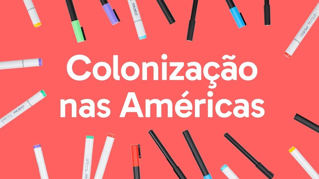 Thumbnail: COLONIZAÇÃO DA AMÉRICA | QUER QUE DESENHE | DESCOMPLICA