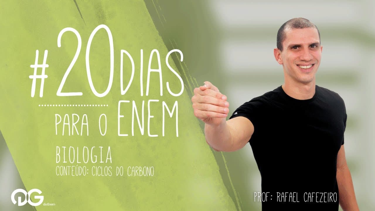 Thumbnail: Biologia: Ciclos do carbono - ENEM | 20 Dias
