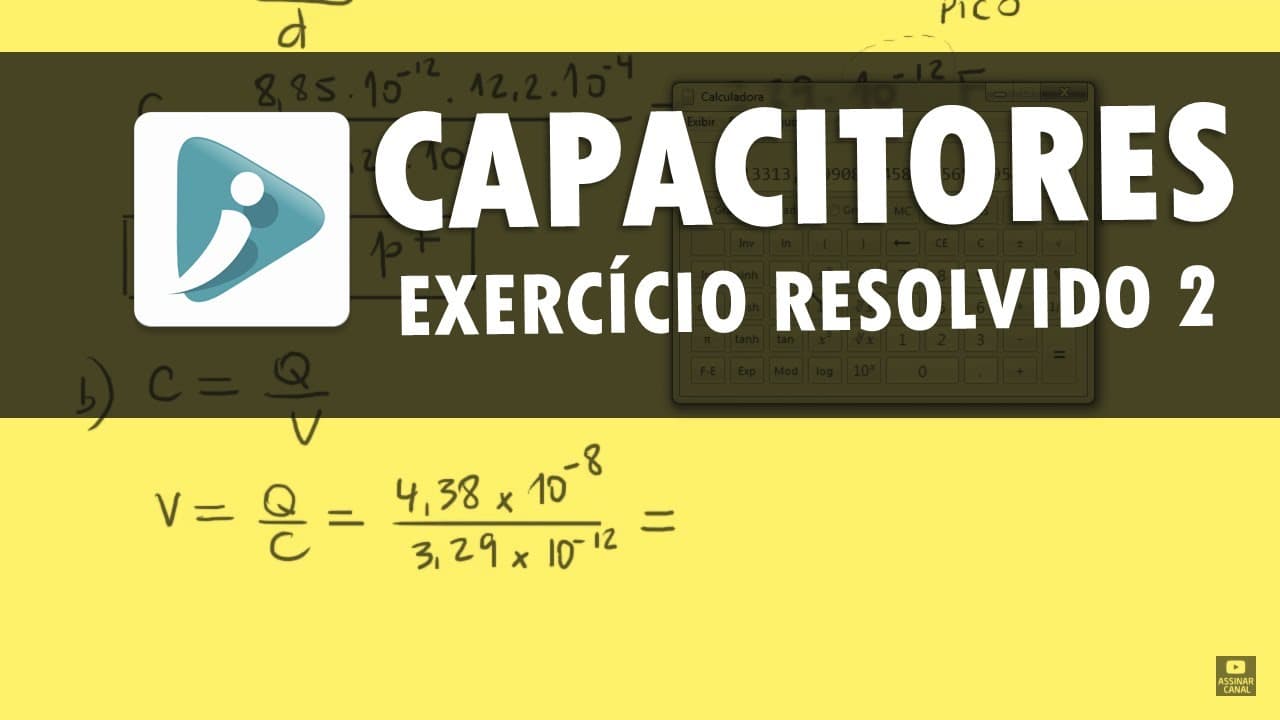 Thumbnail: Capacitância e capacitores - Exercício resolvido  Q24-2
